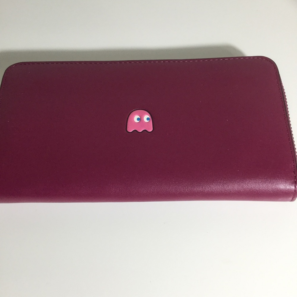 Coach Pac-Man Accordion Wallet